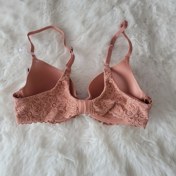 💐AERIE REAL SUNNIE FULL COVERAGE LIGHTLY LINED BLOSSOM LACE BRA SIZE 32B - Picture 9 of 10